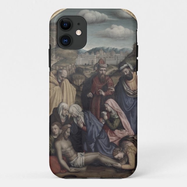 Capa Para iPhone 11 O depósito (óleo em canvas) (Verso)
