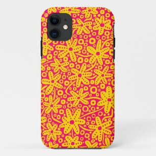 Capa Para iPhone 11 O design da flor - âmbar e aumentou Red.pdf