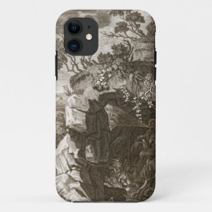 Capa Para iPhone 11 O eco da ninfa mudado no som, 1731 (gravura