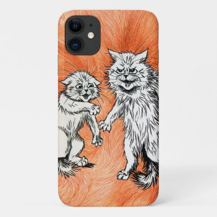 Capa Para iPhone 11 O fogo da mente, Louis Wain