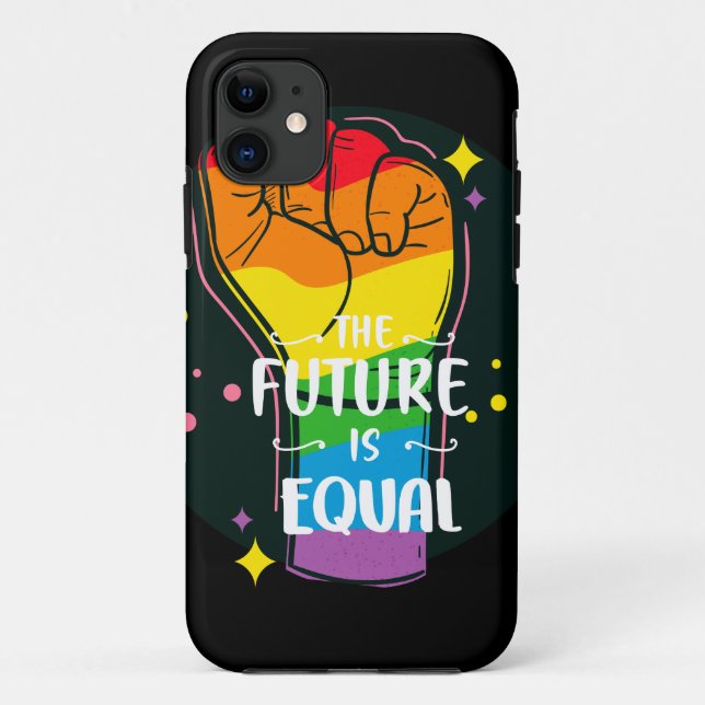 Capa Para iPhone 11 O Futuro É Igual À Pressão (Verso)