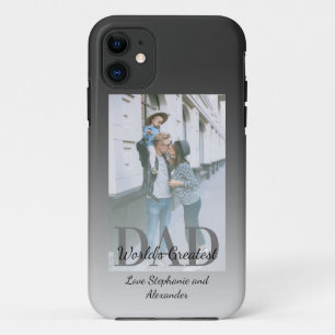 Capa Para iPhone 11 O maior Pai do mundo dia de os pais com foto