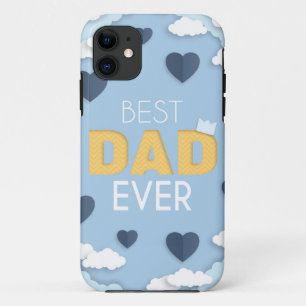 Capa Para iPhone 11 O melhor Dia de os pais de Pai nunca bonito 