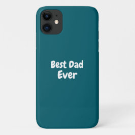 Capa Para iPhone 11 O melhor Pai já personalizado caso iPhone / iPad
