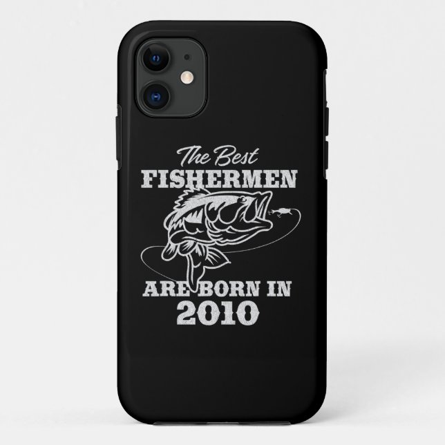 Capa Para iPhone 11 O melhor presente de aniversário para a Pesca Pesc (Verso)