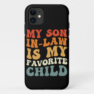 Capa Para iPhone 11 O Meu Filho Em Direito É A Minha Família De Filhos