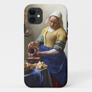 Capa Para iPhone 11 O Milkmaid, c.1658-60 (óleo em canvas)
