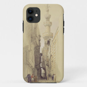 Capa Para iPhone 11 O minarete da mesquita do EL Rhamree, o Cairo,