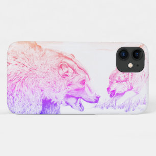 Capa Para iPhone 11 O movimento (arco-íris)