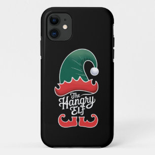 Capa Para iPhone 11 O Natal do Grupo de Combinação da Família Elf Hang