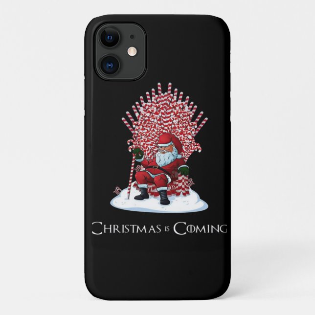 Capa Para iPhone 11 O Natal está a chegar (Verso)