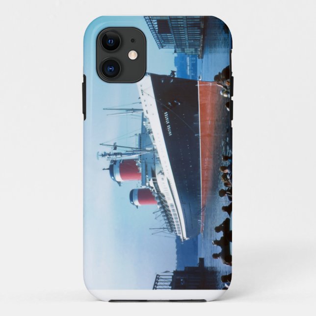 Capa Para iPhone 11 O navio grande (Verso)