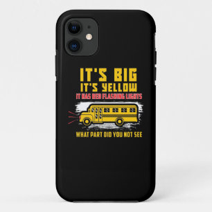 Capa Para iPhone 11 O Ônibus Escolar É Grande