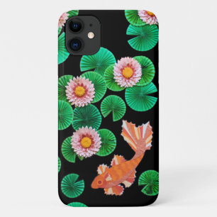 Capa Para iPhone 11 O Papel Koi Pond