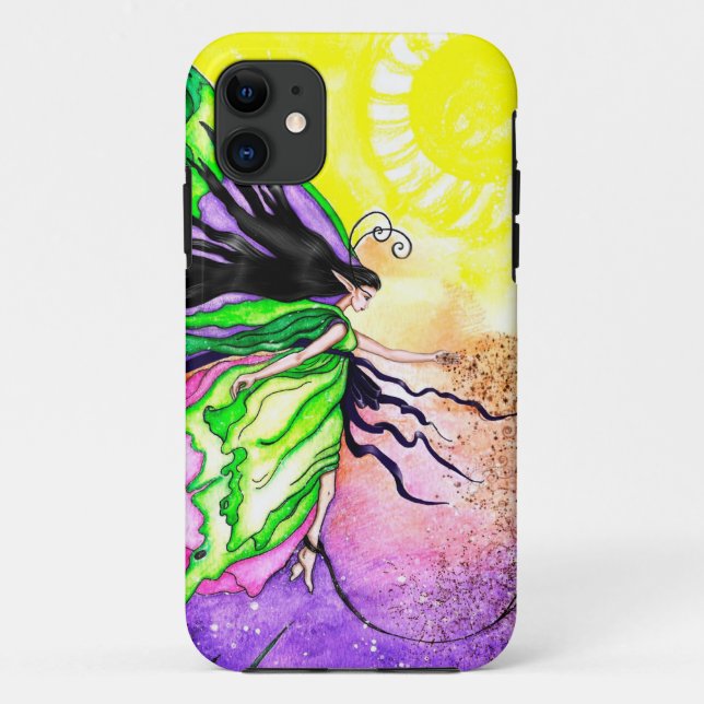 Capa Para iPhone 11 O Passeio da Polinização (Verso)