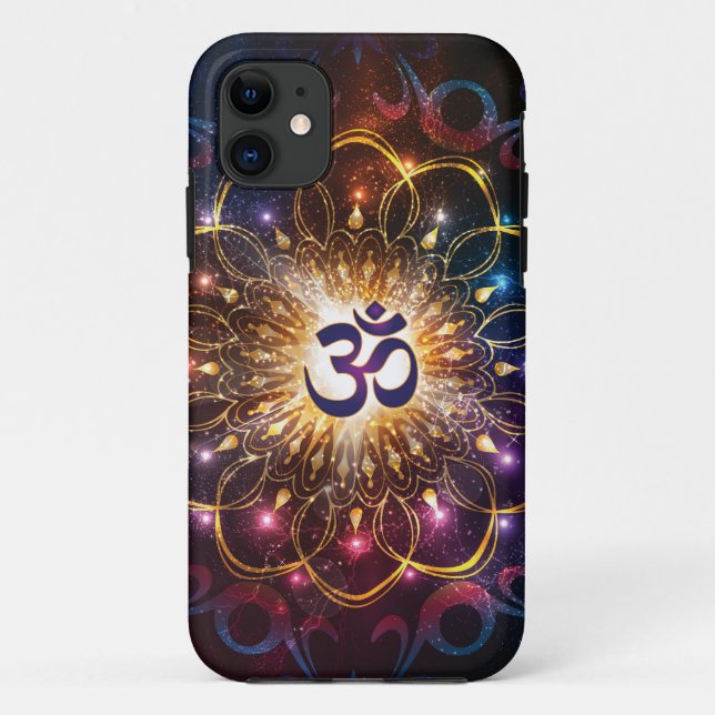 Capa Para iPhone 11 O poder mais alto do OM (Verso)
