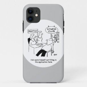 Capa Para iPhone 11 O preenchimento de um formulário do Clube de Malha