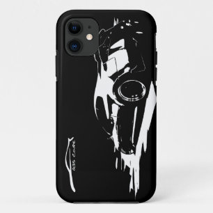 Capa Para iPhone 11 O rolamento do cupé G35 disparou com logotipo