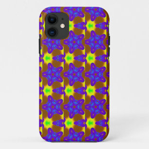 Capa Para iPhone 11 o roxo stars o caso geométrico