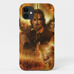 Capa Para iPhone 11 O SENHOR DOS ANÉIS: ROTK Aragorn Movie Poster