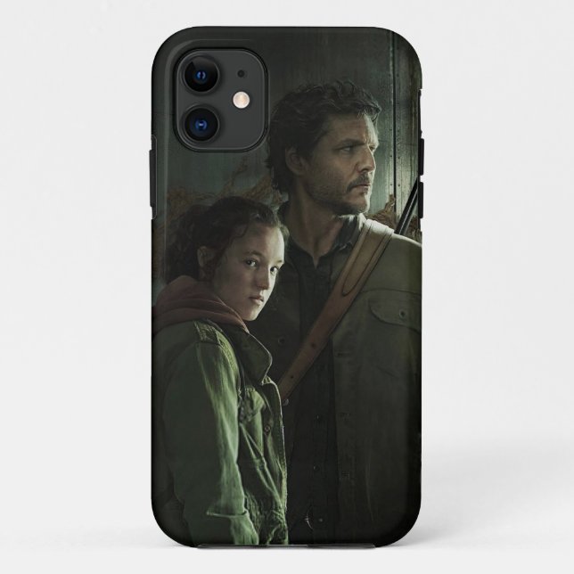 Capa Para iPhone 11 o último de nós, ellie e joel da série (Verso)