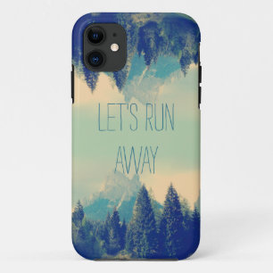 Capa Para iPhone 11 O Vamos do caso iPhone 5 de aspas inspiracionais é