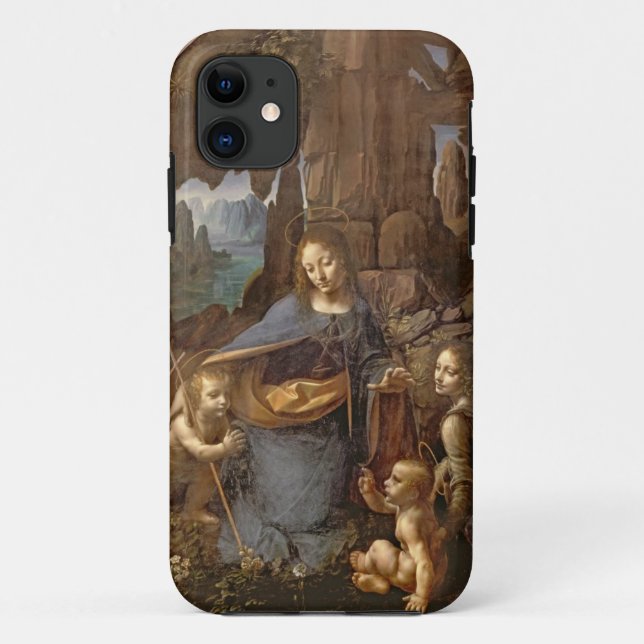 Capa Para iPhone 11 O Virgin das rochas (Verso)