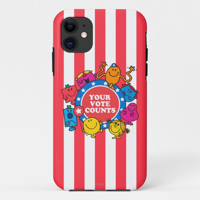 Capa Para iPhone 11 O Voto Conta! (Verso)