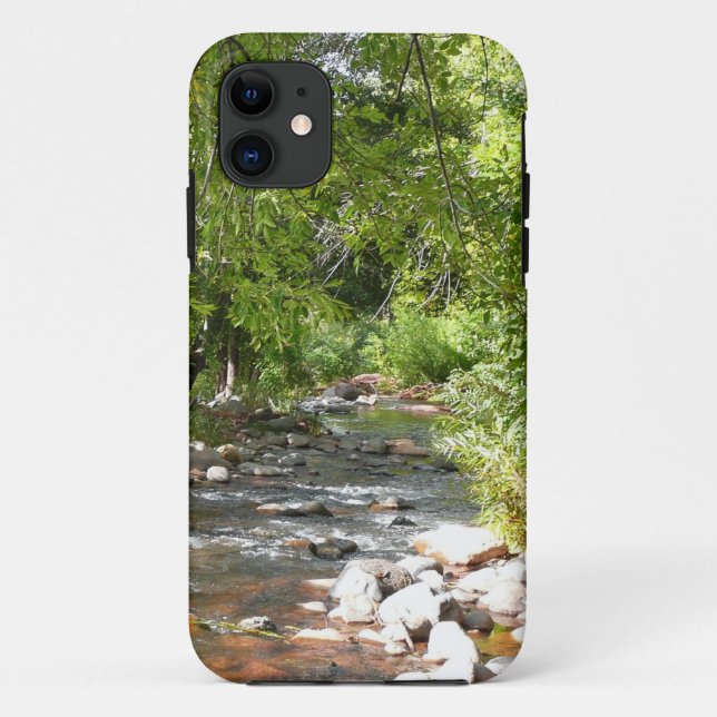 Capa Para iPhone 11 Oak Creek II na Fotografia da Sedona Arizona Natur (Verso)