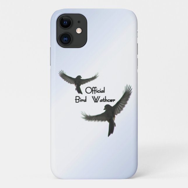 Capa Para iPhone 11 Observador Oficial de Pássaros (Verso)