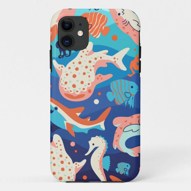Capa Para iPhone 11 Ocean Wonders (Verso)