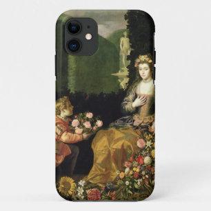 Capa Para iPhone 11 Oferecendo à flora, 1627 (óleo em canvas)