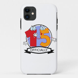 Capa Para iPhone 11 Oficialmente bandeira de 15 aniversários