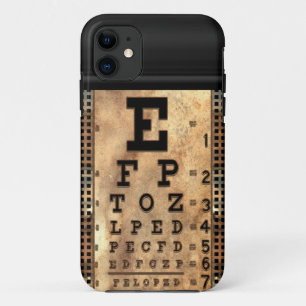 Capa Para iPhone 11 Oftalmologia Legal do Squint Vintage