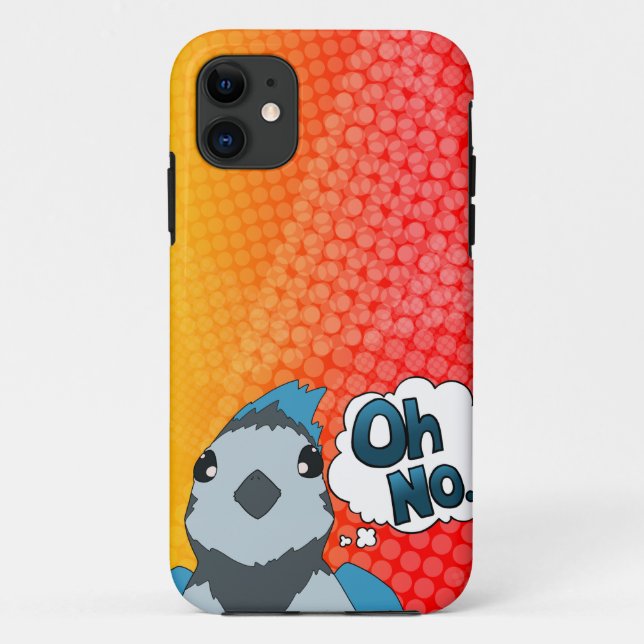 Capa Para iPhone 11 Oh, Sem Pássaro (Verso)