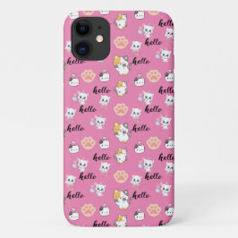 Capa Para iPhone 11 Olá Gatinho
