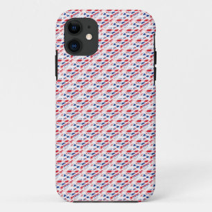 Capa Para iPhone 11 Old Vintage Grunge Reino Unido Flag Union Jack