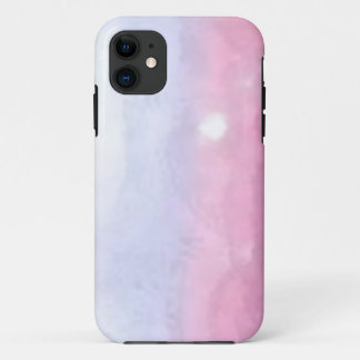 Capa Para iPhone 11 Óleos tricolor modernos padrão de mármore - iphone