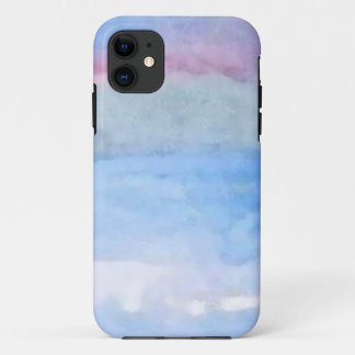 Capa Para iPhone 11 Óleos tricolor modernos pattern-iphone5 de mármore