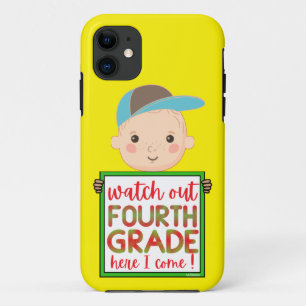 Capa Para iPhone 11 OLHA PARA A FOURTHGRADE AQUI EU VENHO engraçado
