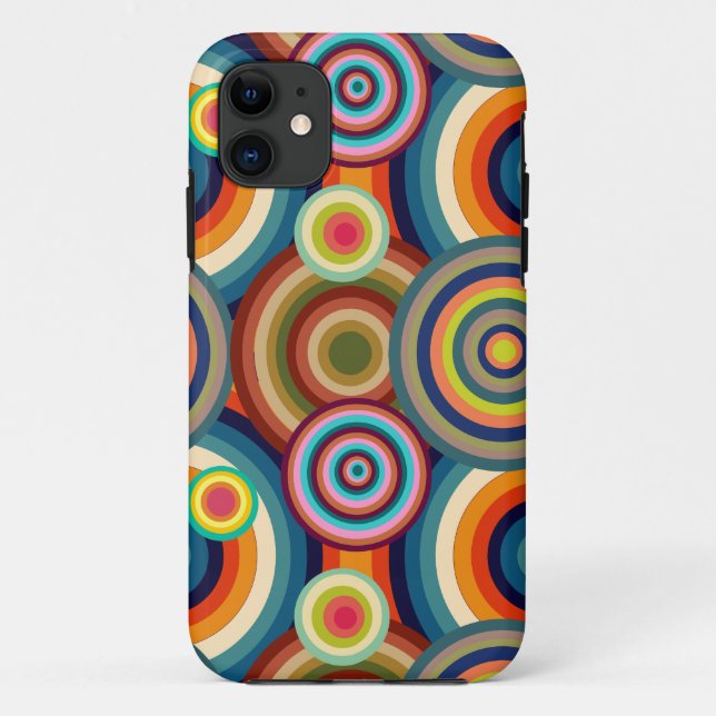 Capa Para iPhone 11 Olhais Coloridos (Verso)