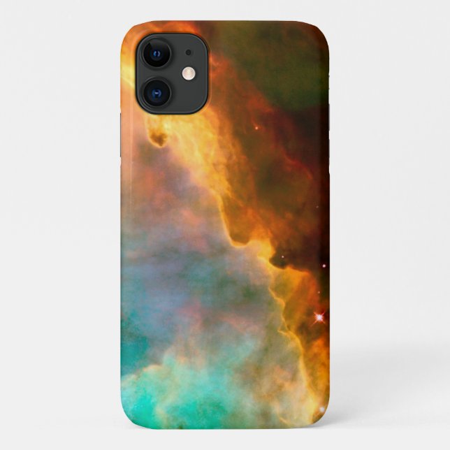 Capa Para iPhone 11 Omega Nebula no Sagitário via Hubble (Verso)