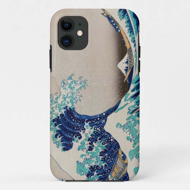 Capa Para iPhone 11 Onda Japonesa (Verso)