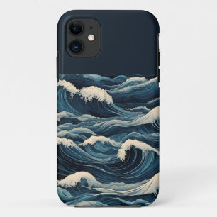 Capa Para iPhone 11 Ondas de tsunami
