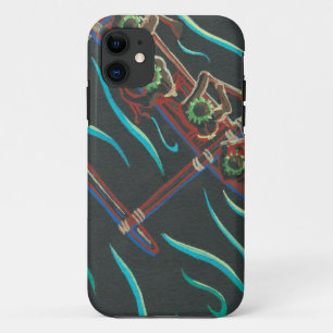 Capa Para iPhone 11 Opinião de olho de pássaros da canoa havaiana