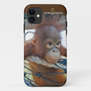 Capa Para iPhone 11 Orangutan Baby Doris