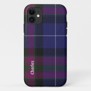 Capa Para iPhone 11 Orgulho da Xadrez de Tartan na Escócia