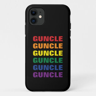 Capa Para iPhone 11 Orgulho gay LGBTQ Divertido E Gay Engraçado Tio Gu