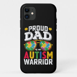Capa Para iPhone 11 Orgulhoso Pai De Uma Família Lidadora do Autismo