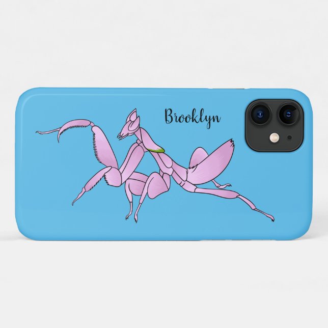 Capa Para iPhone 11 Orquídea de desenho (Verso (horizontal))